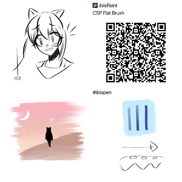 CSP Flat Brush ibisPaint