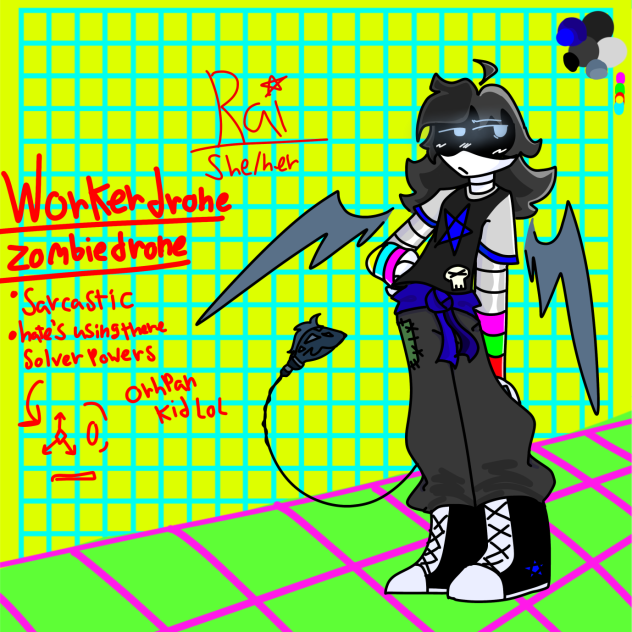 Rai’s ref sheet! Artfight