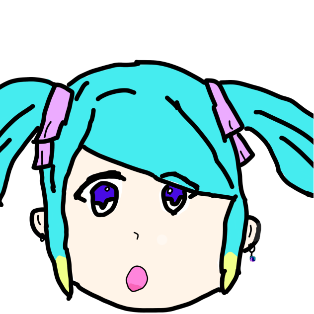 絵が下手な人が描いた適当なオリキャラ
