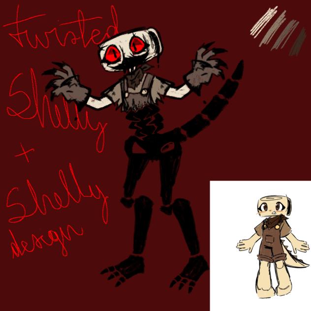 Twisted Shelly + Shelly design!!