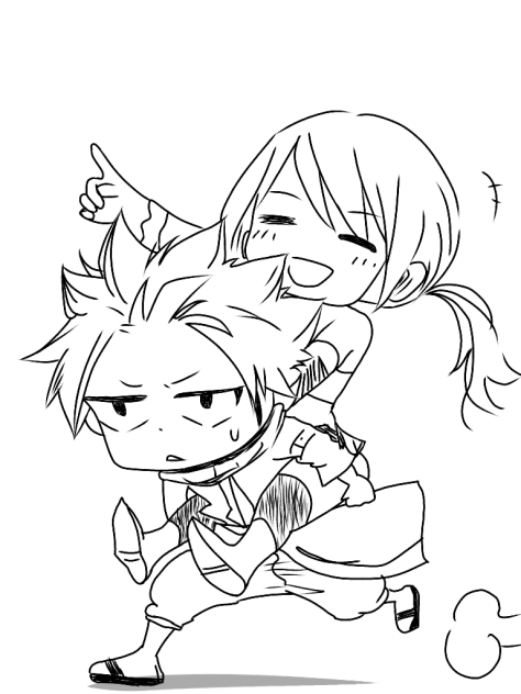 Lucy & Natsu Fairy Tail