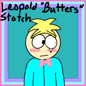 Butters with a bow tie - ibisPaint