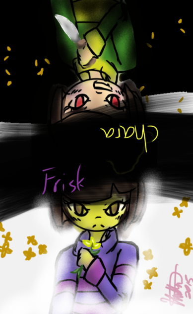 frisk & chara - ibisPaint