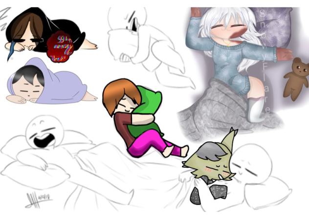 Sleepy time - ibisPaint