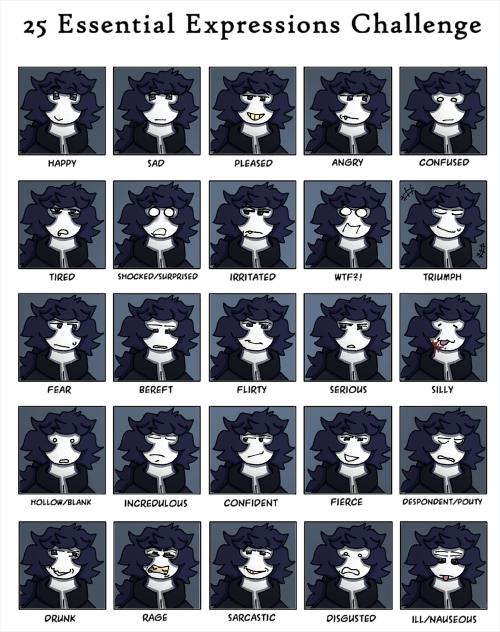 expressions challenge - ft. Barley