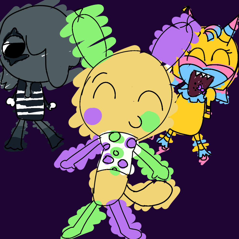 The circus trio! - ibisPaint