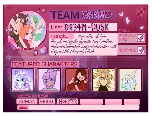 Artfight ID card