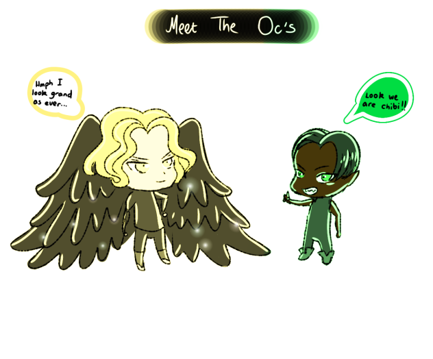 Meet my two oc’s