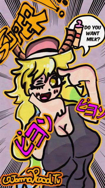 Lucoa invites you to drink milk