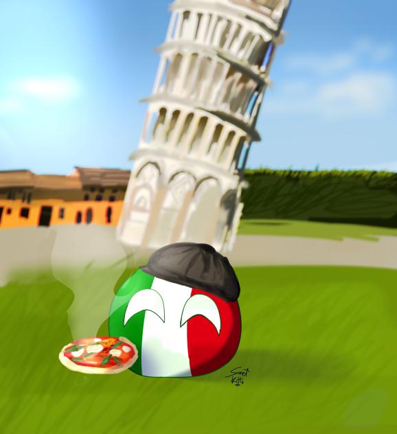 ITALY COUNTRYBALL!!