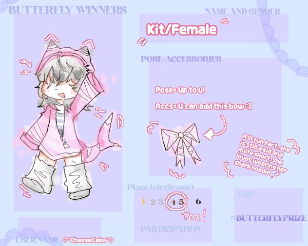 Butterfly DTIYS Submission!