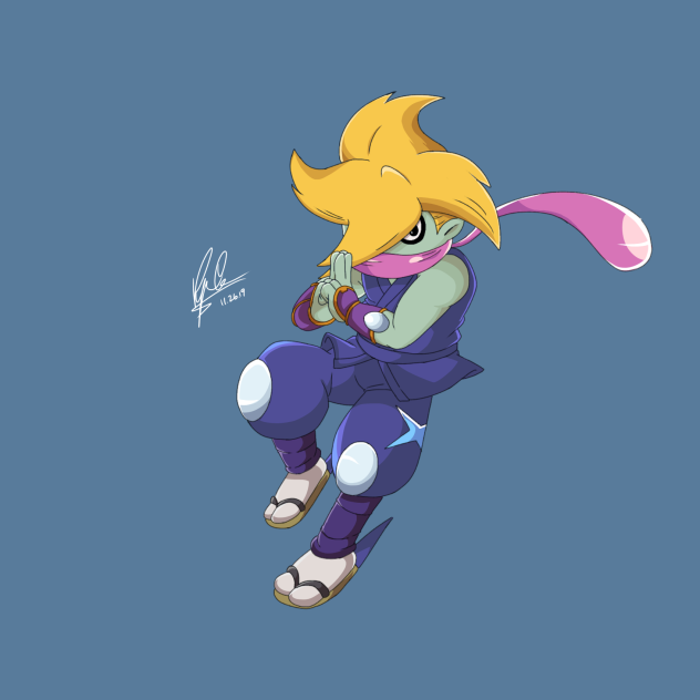 Shurikenny as Greninja
