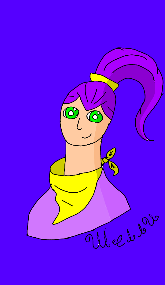 мой первый арт Шелли - ibisPaint