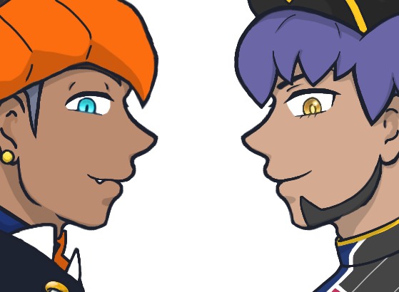 キバナさんとダンデさん