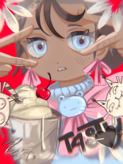 i want to eat something nice and cool_Restored