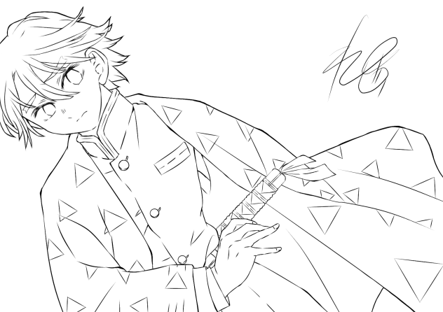 無題30の　線画