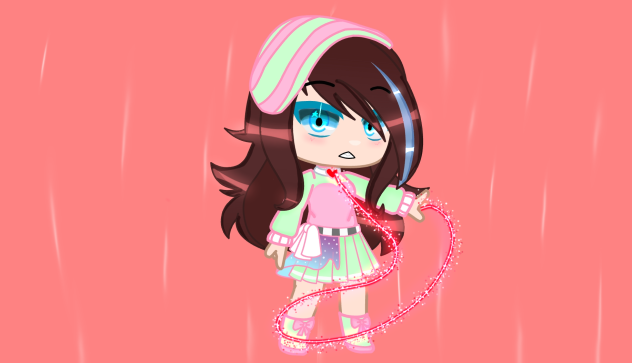 My oc Tira becomes a super hero