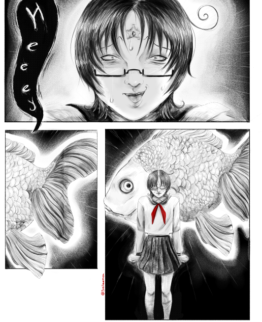 cómic viñeta 🖤🤍