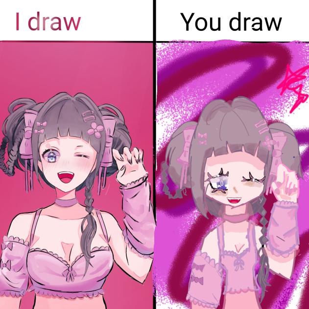 you draw I draw
