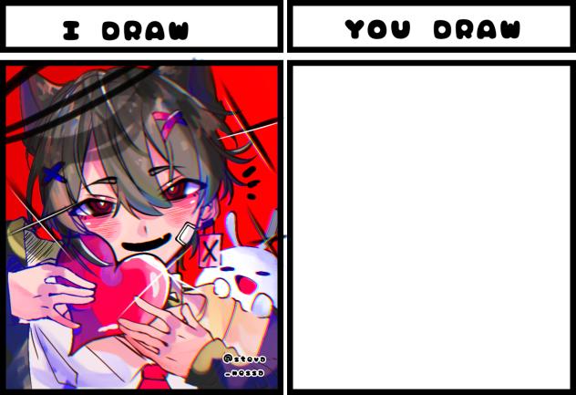 I draw you draw♥️