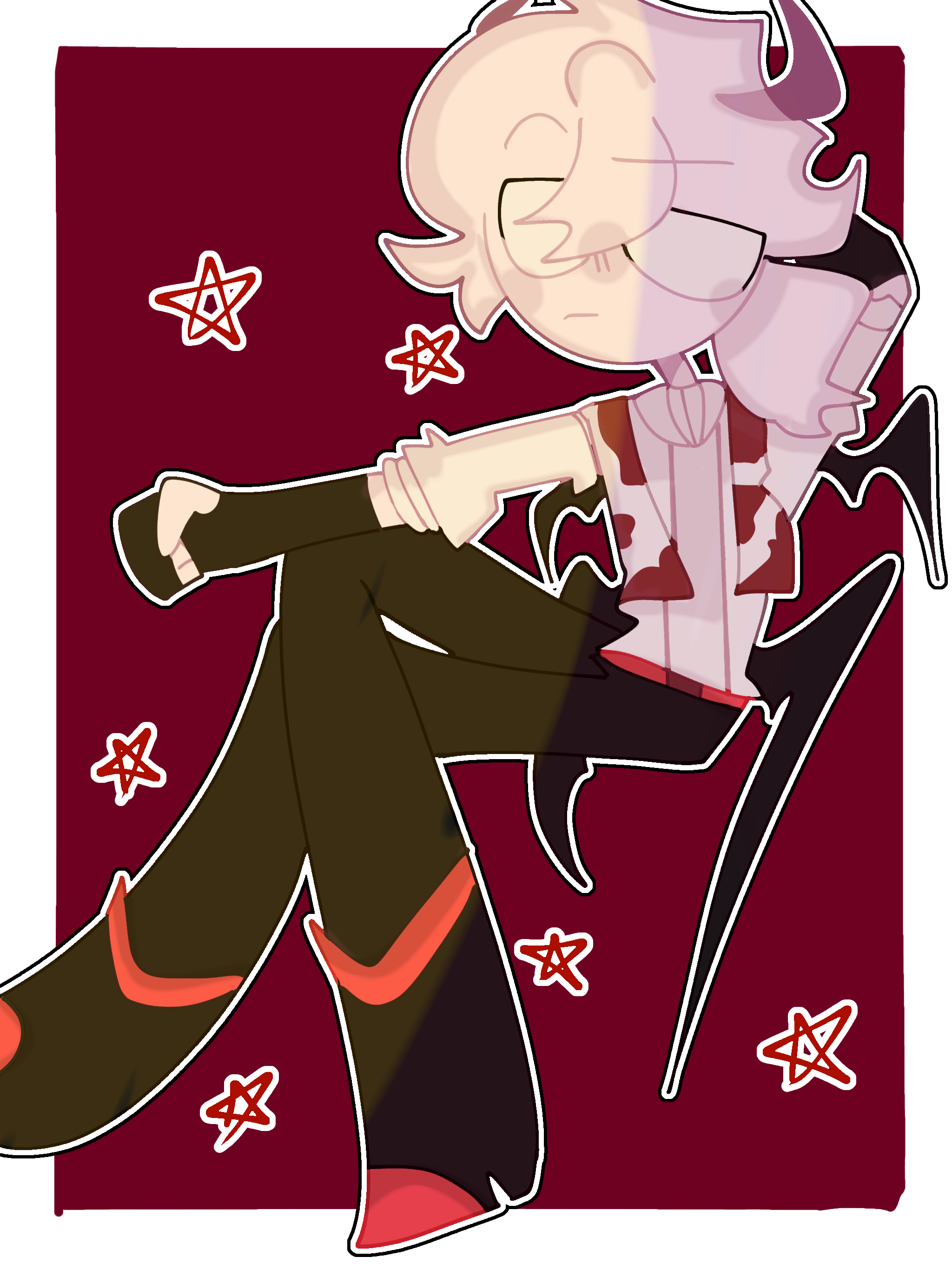 Sel in a blitzo outfit - ibisPaint