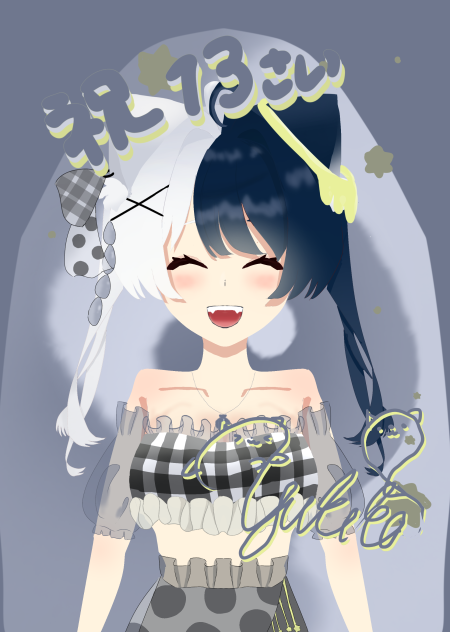 あと0日後の誕生日に立ち絵を完成させるアイドル！？