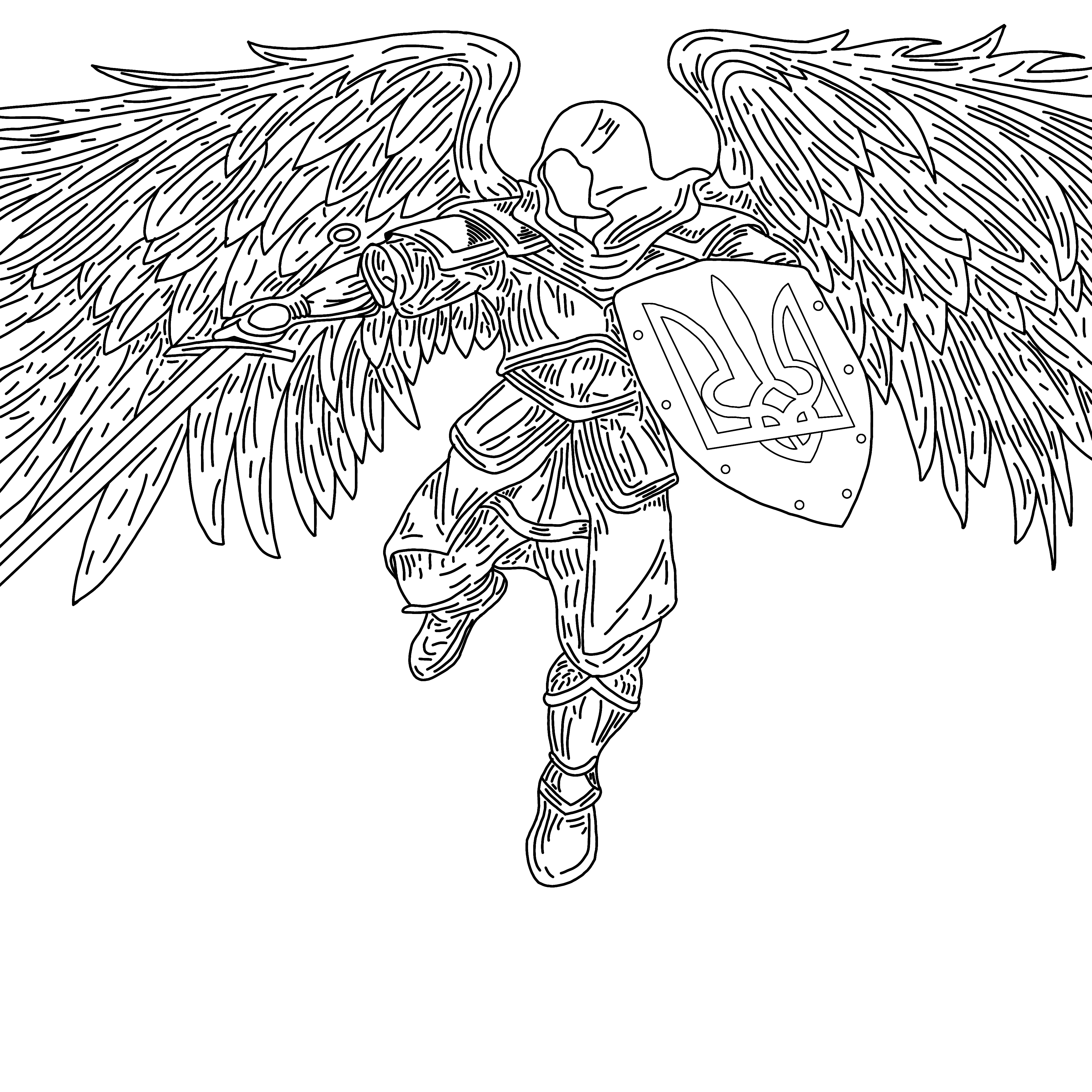 Український лицар - ibisPaint