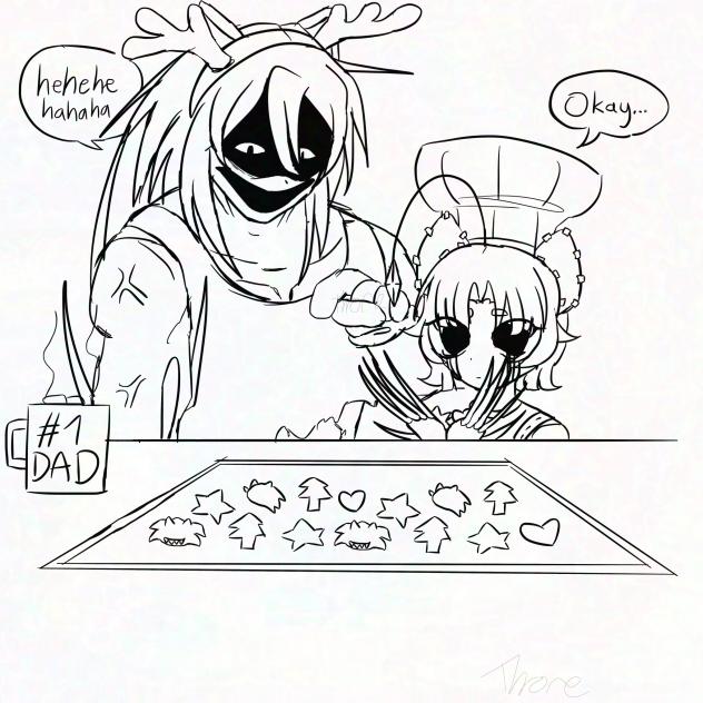 Kolossos and Tripwire doodles