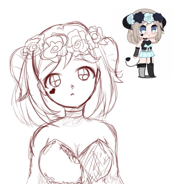 fanart for Black pearl’s (sketch)