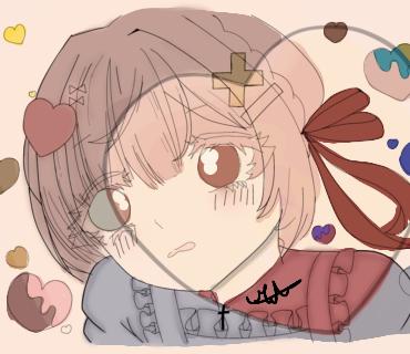 look at the mirror girl~