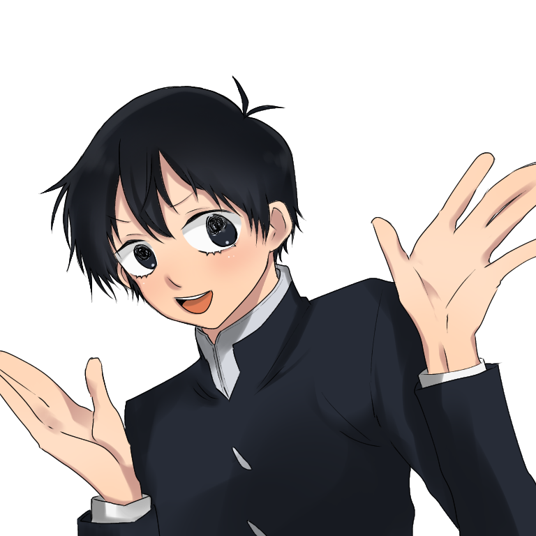 裸エプロン先輩 Ibispaint