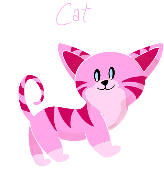 How to draw a cat 🐈 Digital art 👌  😍