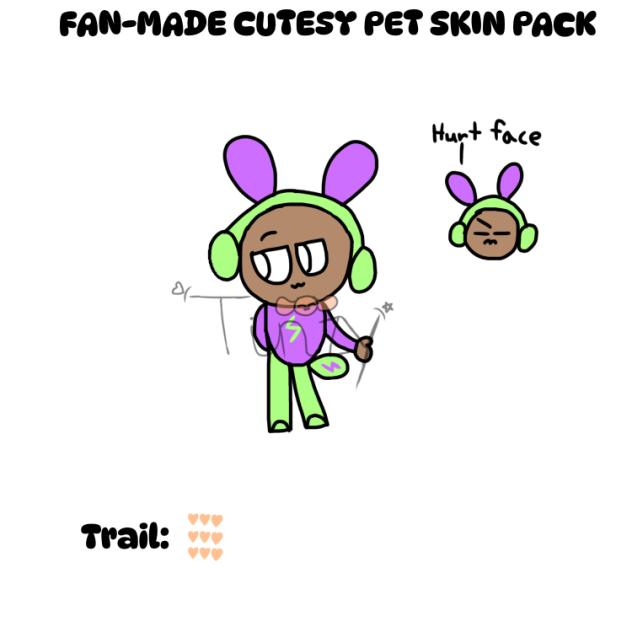 FANMADE CUTESY PET SKIN PACK LOOEY