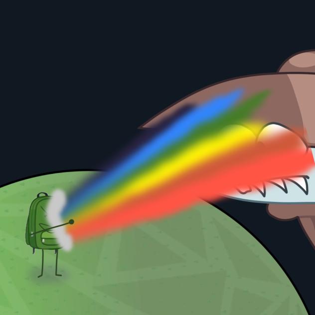 liam uses his gay powers to defeat airy