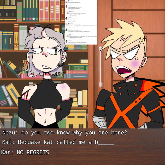 Just a little fight in the comments❣