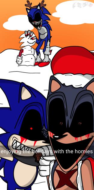 Enjoying the holidays with the homies