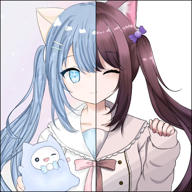 塗り絵合作