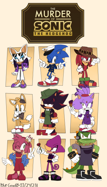 The Murder Of Sonic The Hedgehog cast