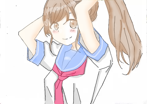 女の子［フリーアイコン］