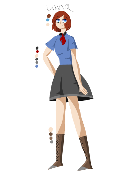 an old oc Luna