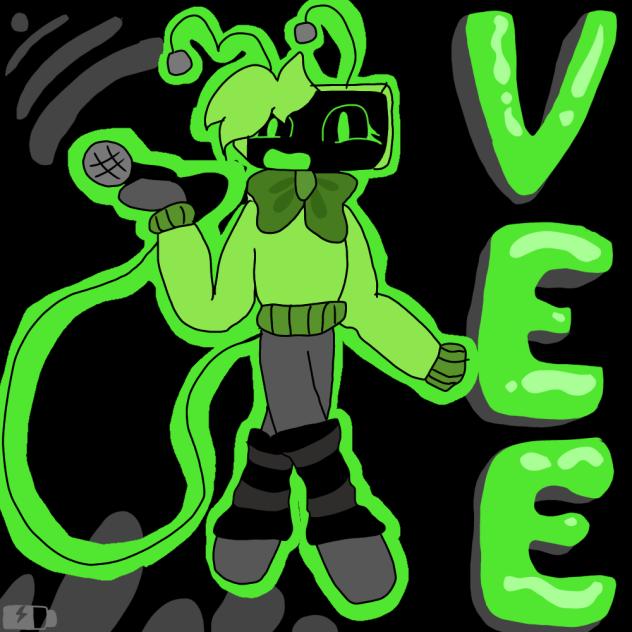 Vee! (Dandy’s world fan art)
