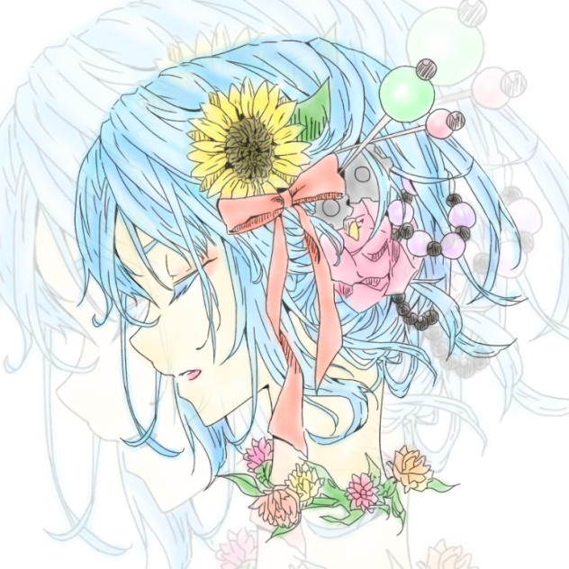 別の色で塗ってみた