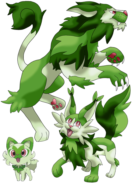 Sprigatito Evolutions