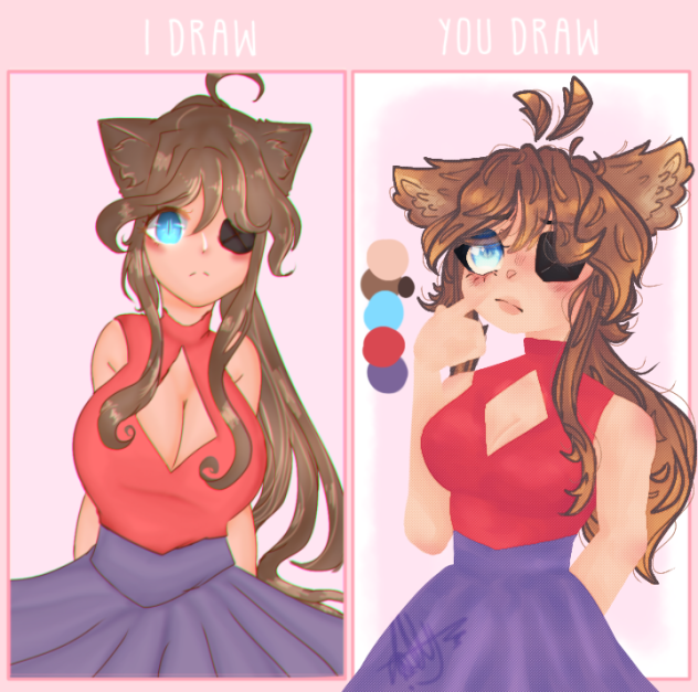 You and I draw - ibisPaint