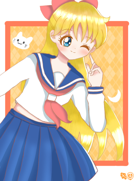 匿名配送][A3サイズ] セーラーヴィーナス 愛野美奈子 セーラー服Ver