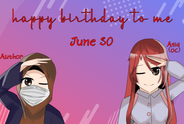 Happy Birthday to me...