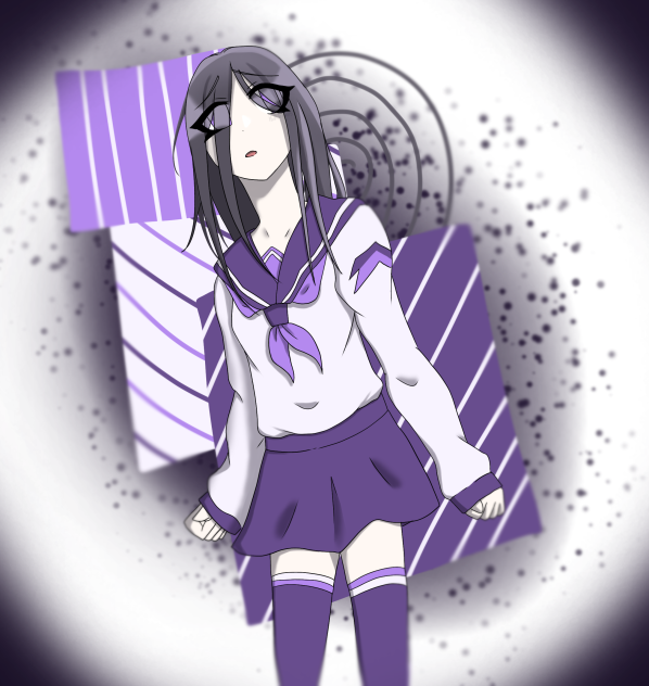 Swirly purple