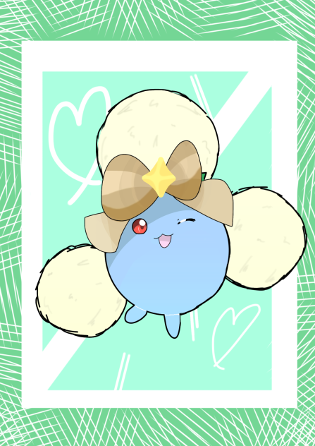 ワタッコwith🎀