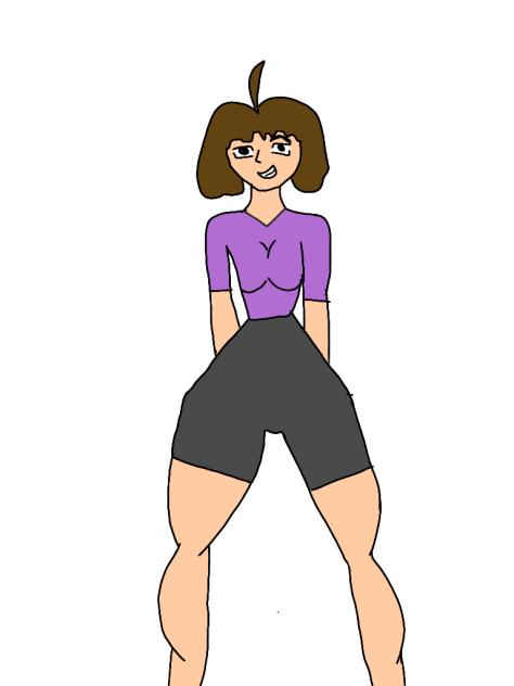 girl standing