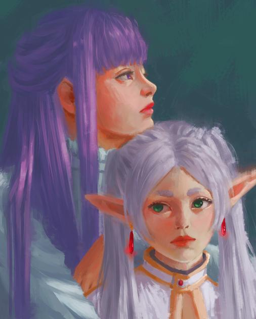 [Fan Art] Frieren & Fern